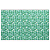 White Water Lily Flowers & Lily Pad Pattern Stof (Fat Quarter)
