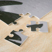 White Water Lily Lotus Blossom Flower Legpuzzel (Zijkant)