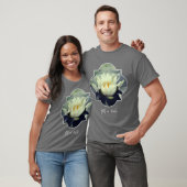 White Water Lily Lotus Blossom Flower  T-shirt (Unisex)