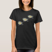 White Water Lily Lotus Flower T-shirt (Voorkant)