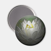 White Water Lily Magnet (Voorkant / Achterkant)