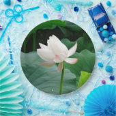 White Water Lily Papieren Bordje (Feest)