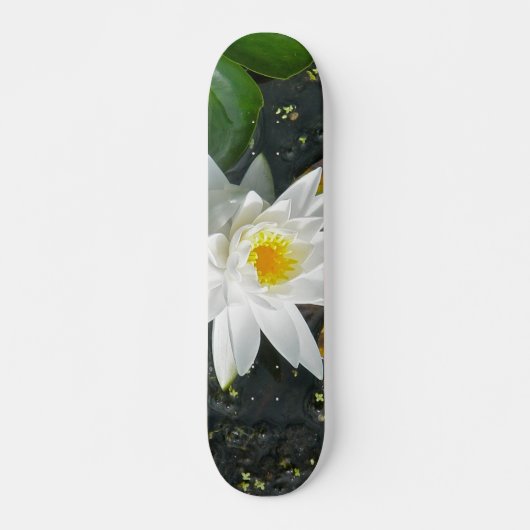 White Water Lily Skateboard (Voorkant)