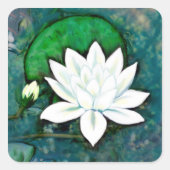 White Water Lily Stickers (Voorkant)