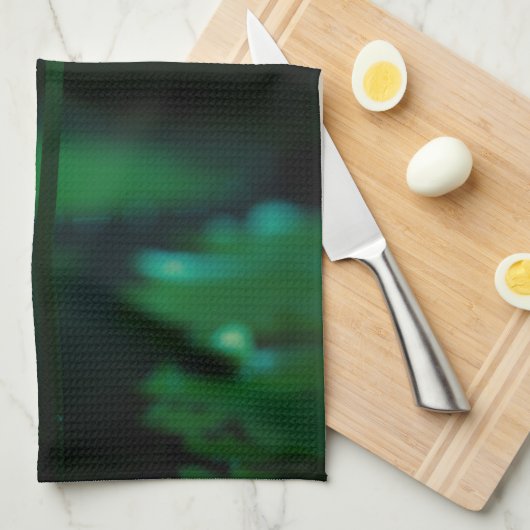 White Water Lily Theedoek (Quarter Fold)