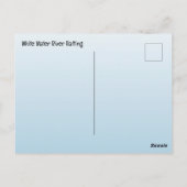 White Water Rafting Briefkaart (Achterkant)