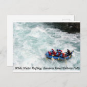 White Water Rafting Briefkaart (Voorkant / Achterkant)