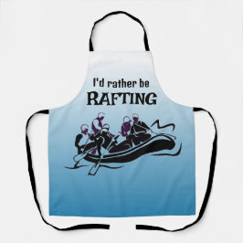 White Water Rafting Design All-Over Print Schort
