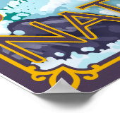 White Water Rafting - Glacier National Park, MT Poster (Hoek)