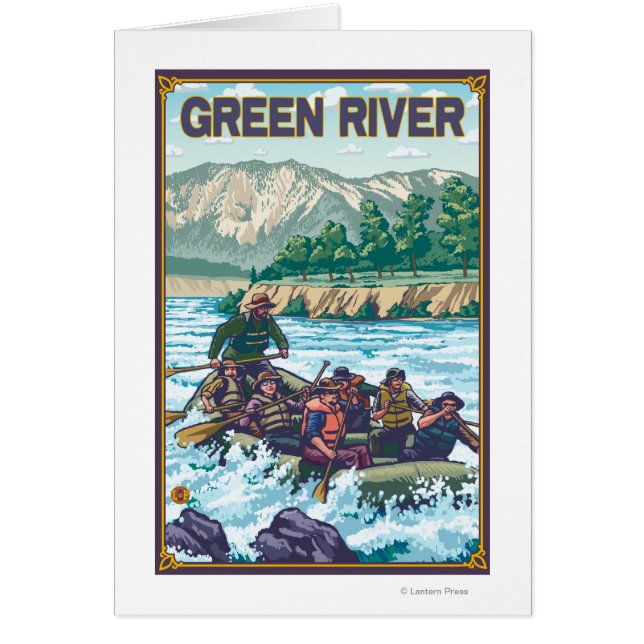 White Water Rafting - Green River, Washington (Voorkant)