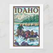 White Water Rafting - Idaho Briefkaart (Voorkant)