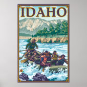 White Water Rafting - Idaho Poster (Voorkant)
