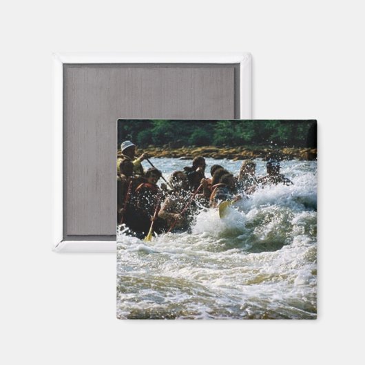 White Water Rafting Magneet (Voorkant / Achterkant)