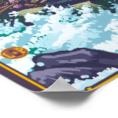 White Water Rafting - Molalla River, Oregon Poster (Hoek)