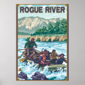 White Water Rafting - Rogue River, Oregon Poster (Voorkant)