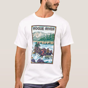 White Water Rafting - Rogue River, Oregon T-shirt