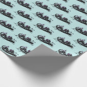 White Water River Rafting Cadeaupapier (Hoek)