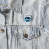 White Water River Rafting Design Button (In situ)