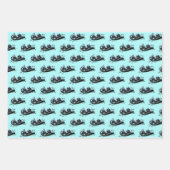 White Water River Rafting Inpakpapier Vel (Voorkant)