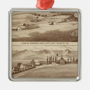 White Water, Saucelito ranches Metalen Ornament