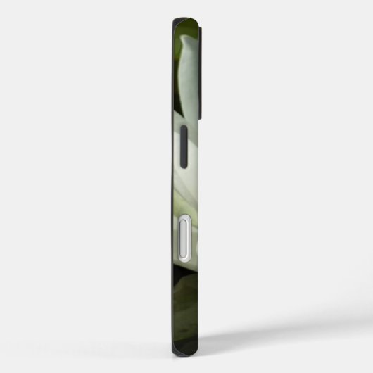 White Waterlily and Bud Floral Case-Mate iPhone Case (Achterkant / Rechts)
