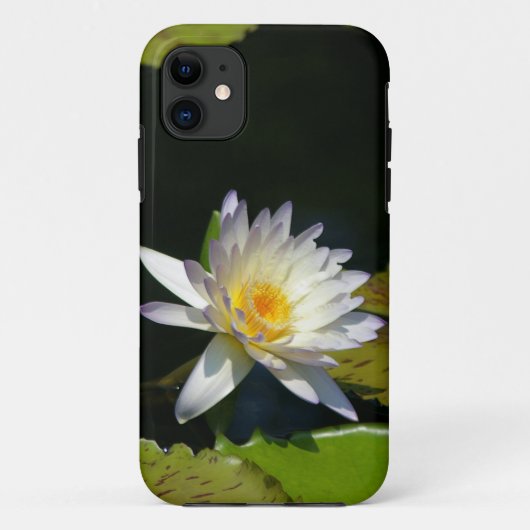 White Waterlily phone case (Achterkant)
