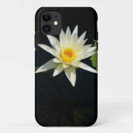 White Waterlily phone case