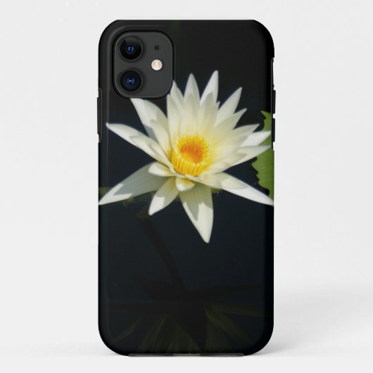 White Waterlily phone case (Achterkant)