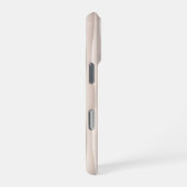 White Wavey Pattern – Minimalistisch abstract ontw iPhone Hoesje (Rechterkant)
