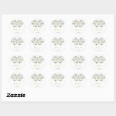 White We Do Wedding Sticker Labels (Vel)