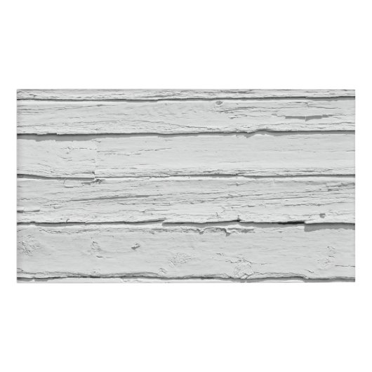 White Weathered Naambadge (Voorkant)