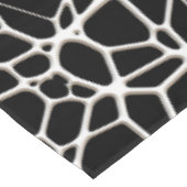White Web Texture + uw bachgr. en ideeën Tafelkleed (Gekanteld)