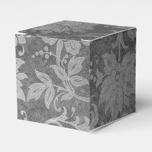 White Wedding Bedankdoosjes (Voorkant Zijde)