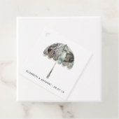 White Wedding Bedankjes Labels (In situ)