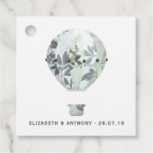 White Wedding Bedankjes Labels (Voorkant)