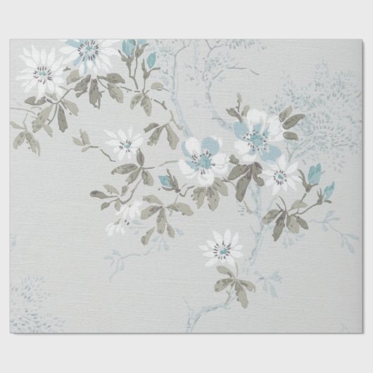 White Wedding Cadeaupapier (Vlak)