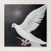 White Wedding Dove Legpuzzel (Verticaal)