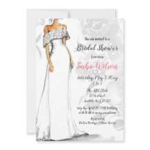 White Wedding Dress Elegant Vrijgezellenfeest