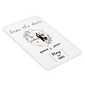 White Wedding Magneet (Rechterzijde)