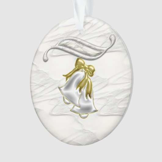 White Wedding Ornament (voorkant)
