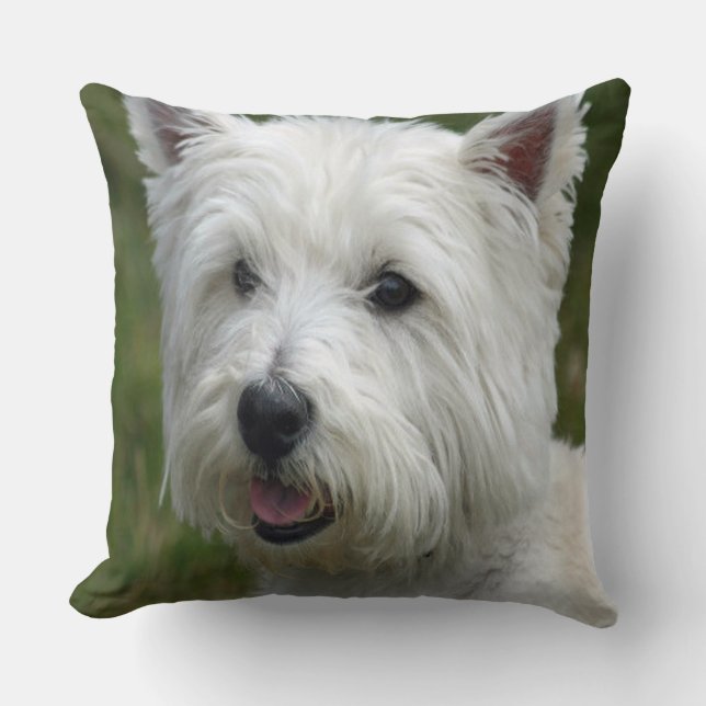 WHiTE WeST HiGHLaND TeRRiER Kussen (Voorkant)