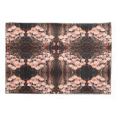 White Wild Mushrooms Abstract Natuur Pattern Kussensloop (Achterkant)