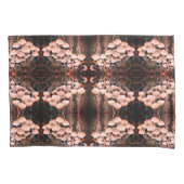 White Wild Mushrooms Abstract Natuur Pattern Kussensloop (Voorkant)