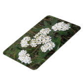 White Wildflower Premium Magnet Magneet (Linkerzijde)