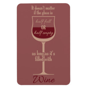 White Wine Glass magnet Magneet