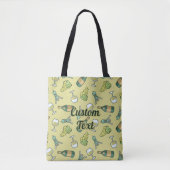 White Wine Pattern Canvas tas (Voorkant)
