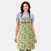 White Wine Pattern Schort (Gedragen)