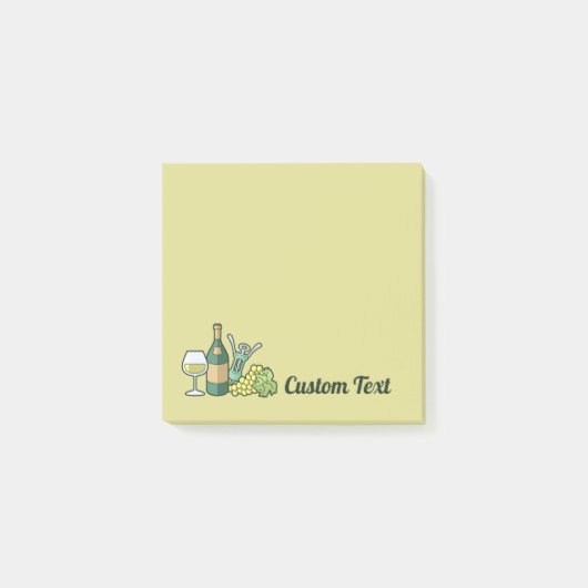 White Wine Post-it Notes (Voorkant)
