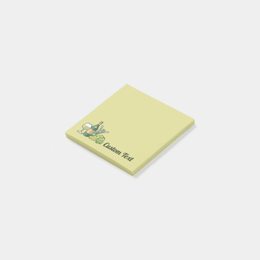 White Wine Post-it Notes (Schuin)
