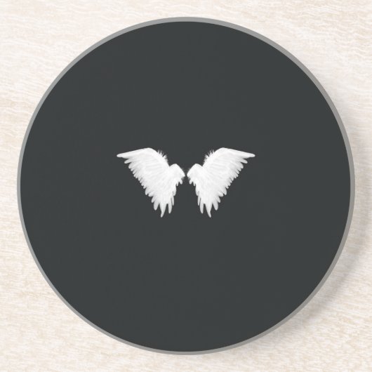 White Wings Coaster Zandsteen Onderzetter (Voorkant)